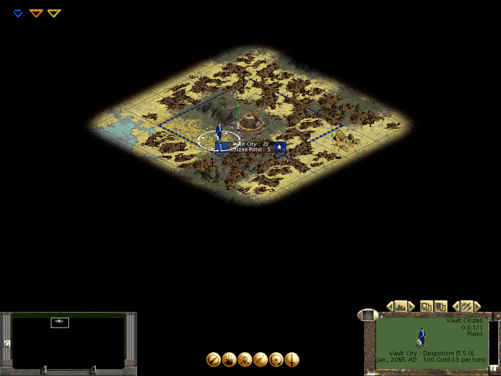 Vault Citizen; Here is a screenie of the Vault Citizen (Settler) in game.